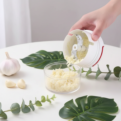 Mini Plastic Garlic Crusher